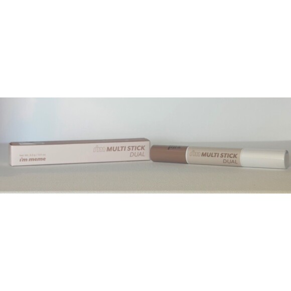 I'M MEME I'm Multi Stick Dual Highlighter Bronzer 002 Cool Contouring 3.3g NIB - Picture 2 of 6